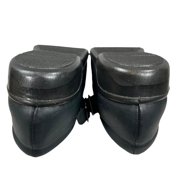 Easy Street Comfort Wave Black Lightweight Buckle Sandals Size 9 - Picture 7 of 8